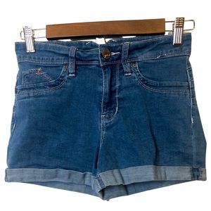 YMI luxe denim short size 3